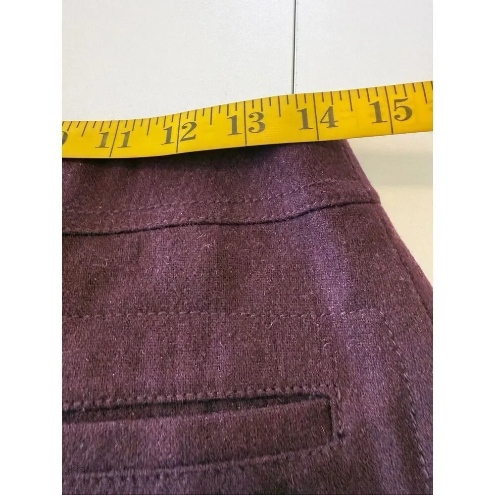 Madewell Fireside Mini Skirt in Burgundy Size 4 Preppy, Retro, Dark Academia